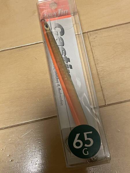 タックルハウス ▲ピーボーイジグ キャスティング 130mm 65g ▲オレンジグラデーション ▲マグロ ブリ ヒラマサ 青物に▲定価1760円