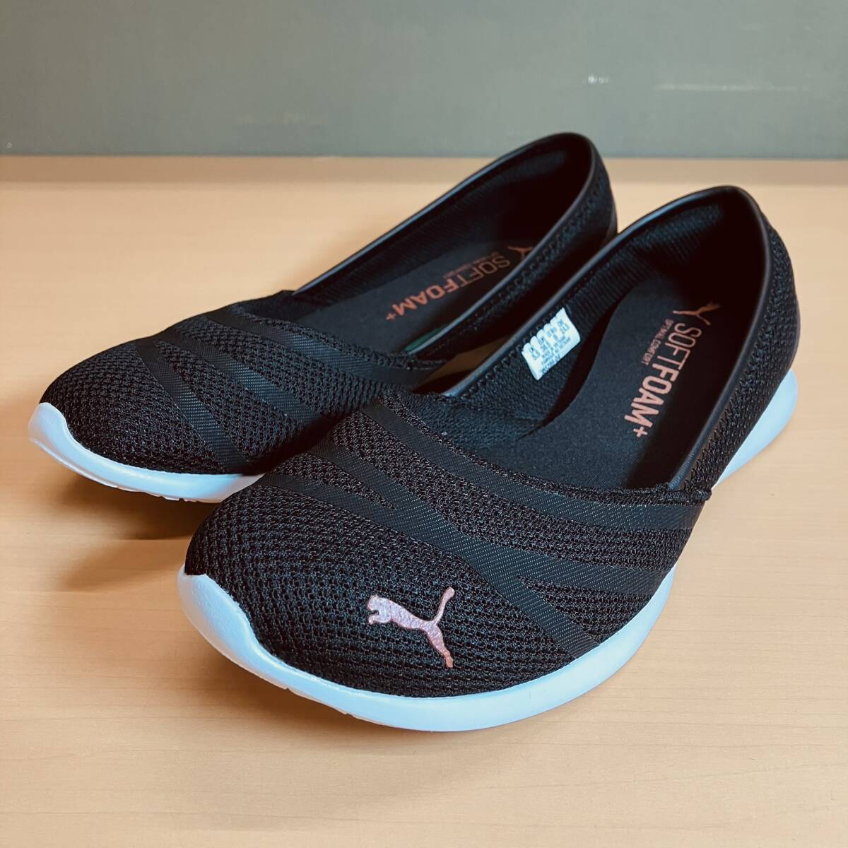 PUMA プーマ 黒 スパンコール フラットシューズ 23 バレイシューズ 美品 Yahoo!オークション -「バレエ シューズ」(プーマ) (スニーカー