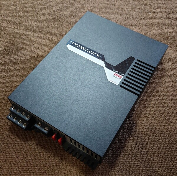 送料無料☆モスコニ MOSCONI GLADEN ONE 120.4 ☆4chアンプ 動作確認済み★