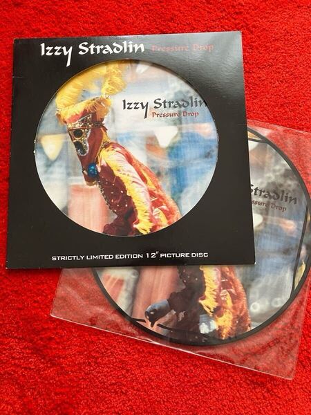 即決 送料無料 中古 レコード ピクチャー 12インチ izzy stradlin pressure drop GFSTP25 イジーストラドリン uk