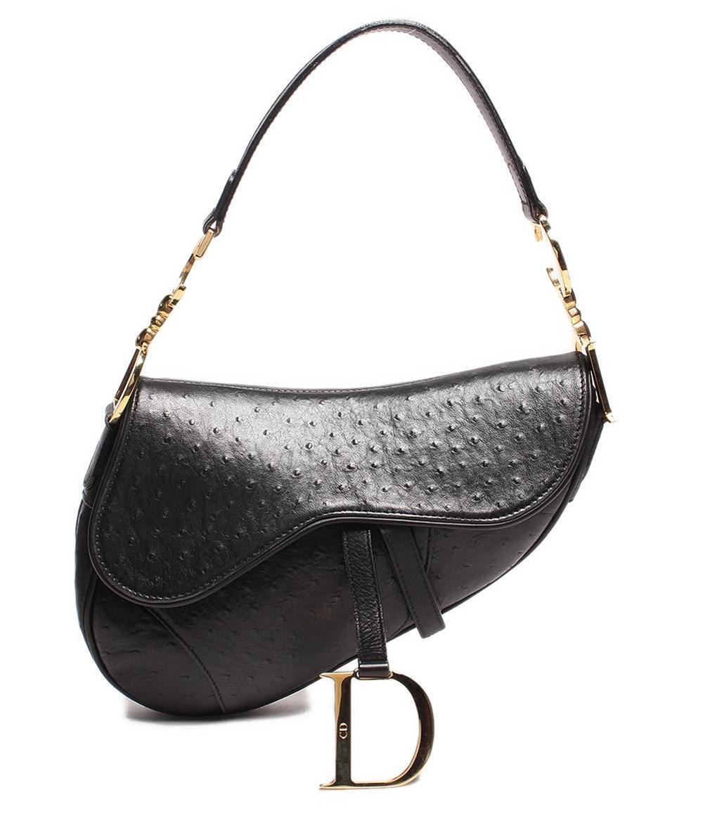 Dior オーストリッチレザー ショルダーバッグ Yahoo!オークション -「オーストリッチバッグ」(かばん、バッグ