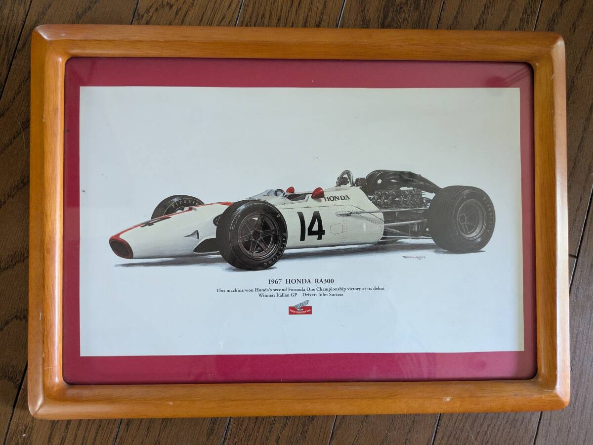 超貴重 ホンダF1 (RA300) 1／18 故ジョン・サーティズ直筆