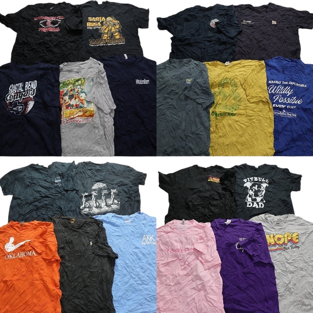 2025年最新】古着Tシャツセット - 人気のMサイズ・文字やロゴ