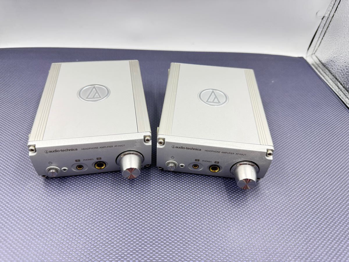 シンプルで使いやすいヘッドホンアンプ audio-technica AT-HA21