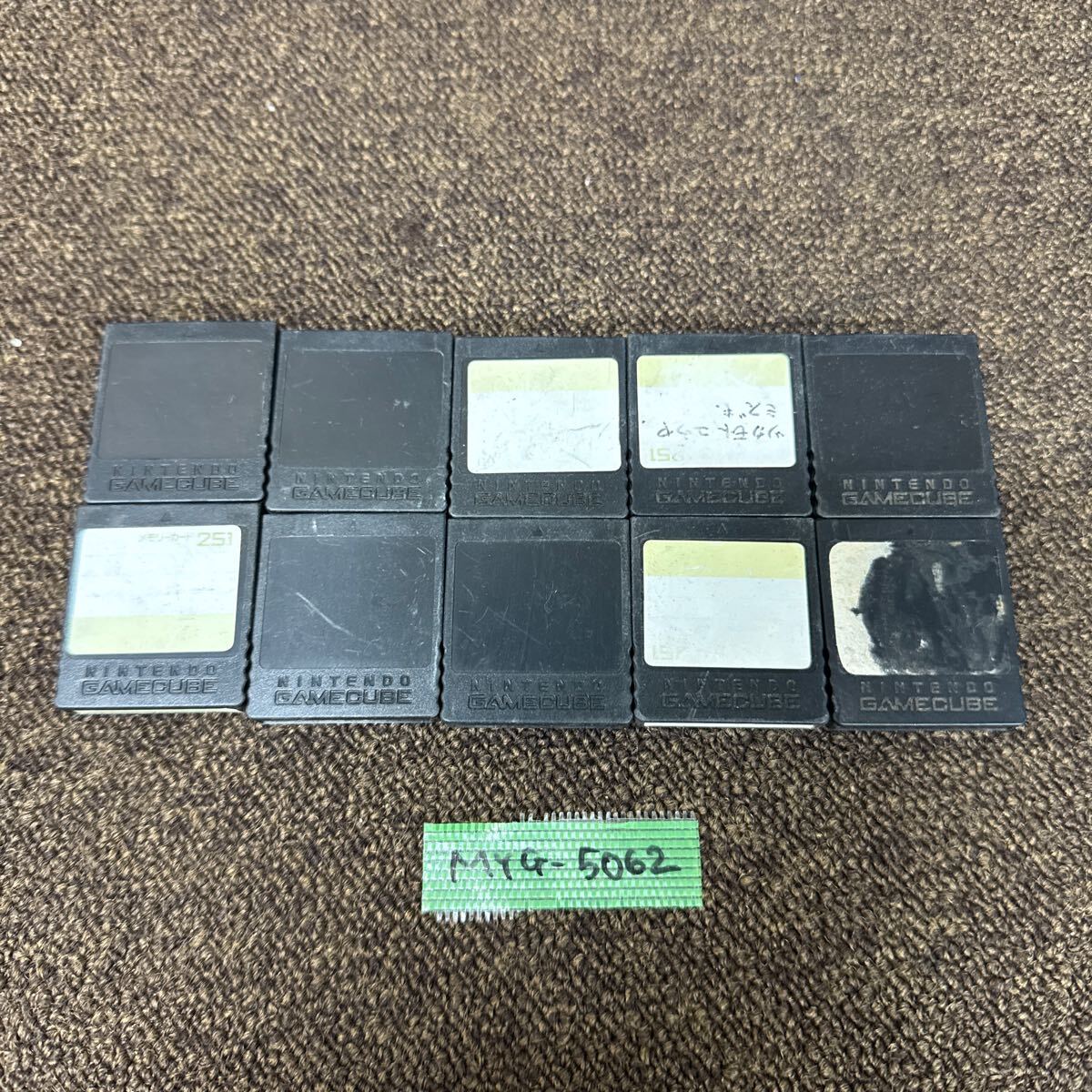 ゲームキューブ GC メモリーカード 64MB 1019ブロック : ゲーム