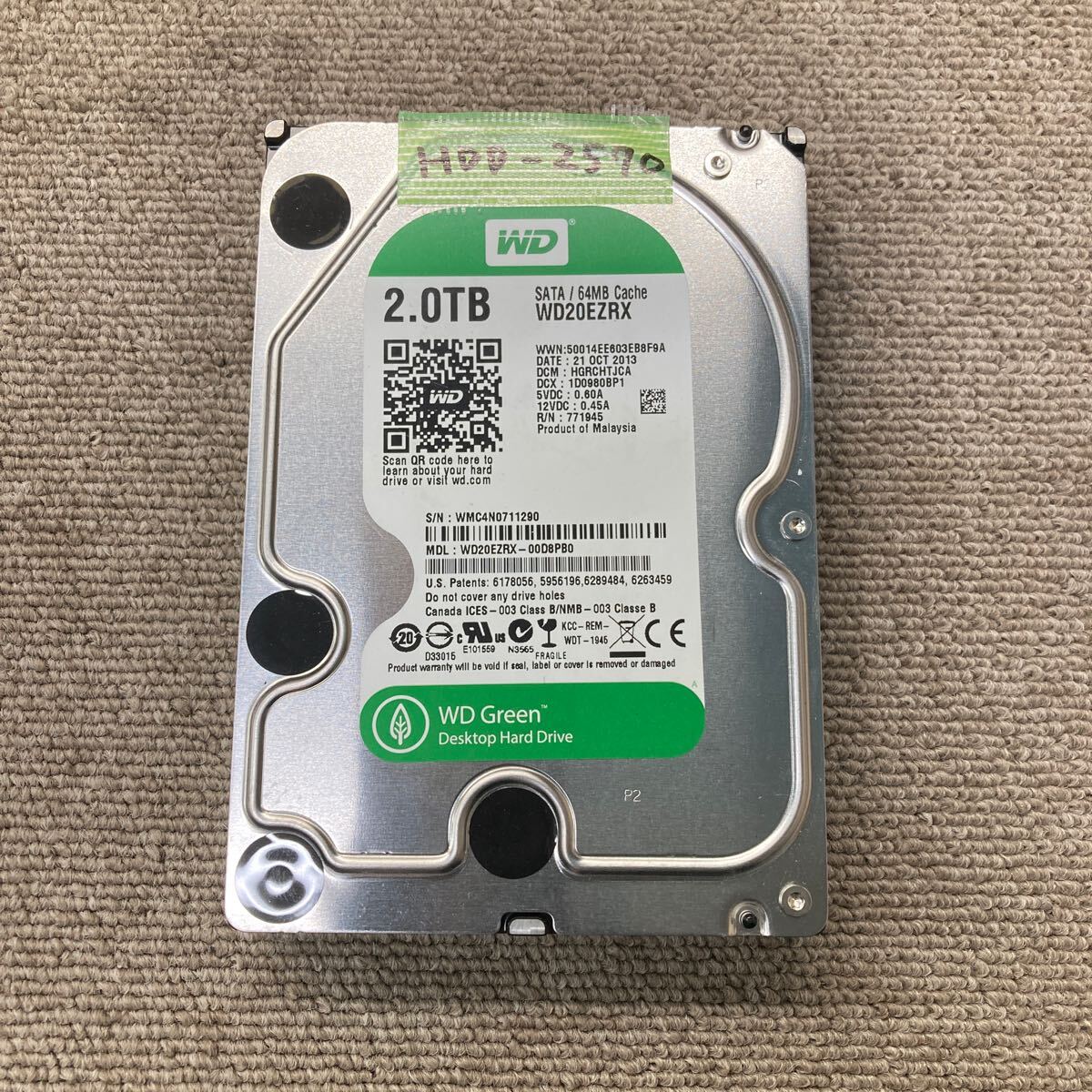 2025年最新】Yahoo!オークション -wd20ezrxの中古品・新品・未