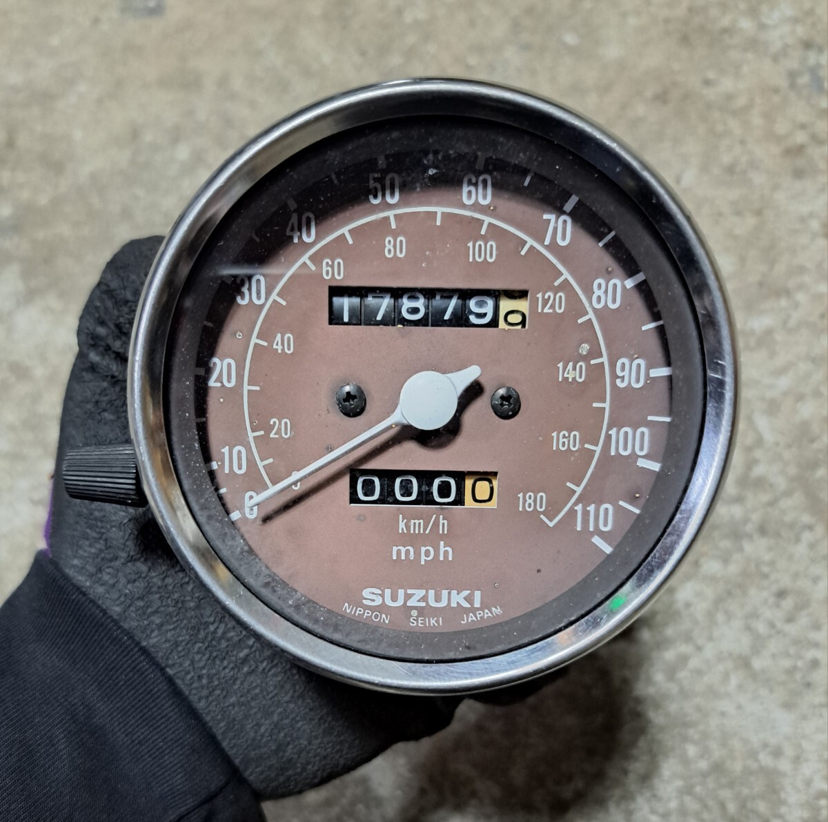 スズキ GT380 スピードメーターギア 純正部品 GS425 GSX400E