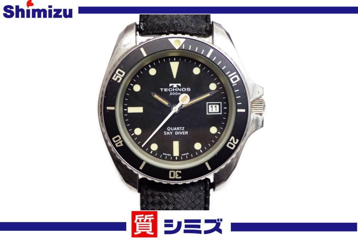 TECHNOS（テクノス）｜ SkyDiver スカイダイバー 自動巻 Cal.AS SS