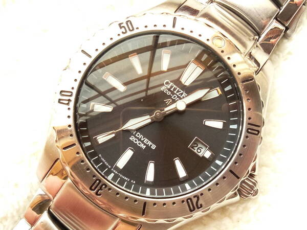 シチズン CITIZEN プロマスター エコドライブダイバー AIRDIVER 200m メンズ腕時計