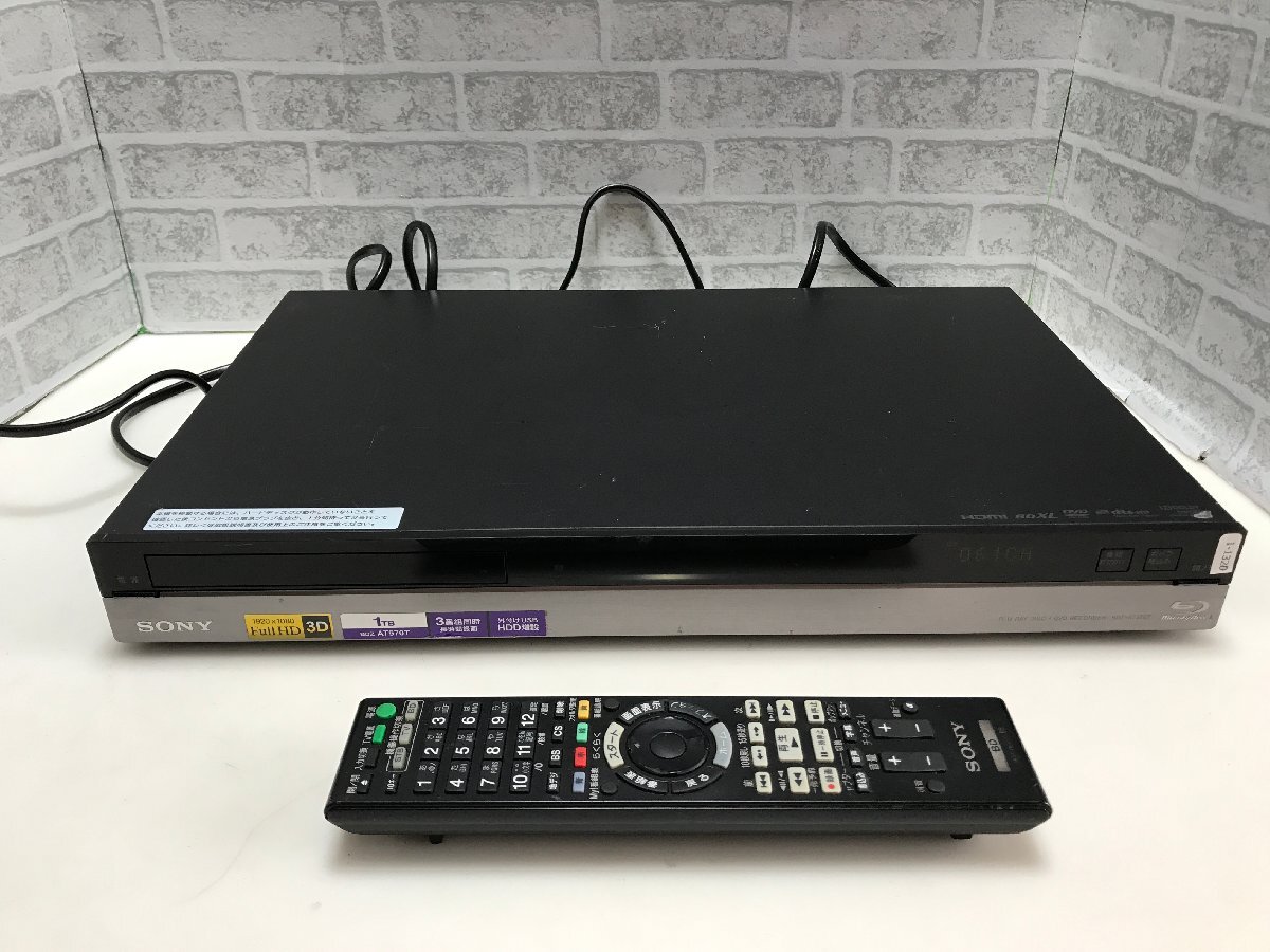 SONY(ソニー) / ブルーレイレコーダー BDZ-AT970T | 中古品の