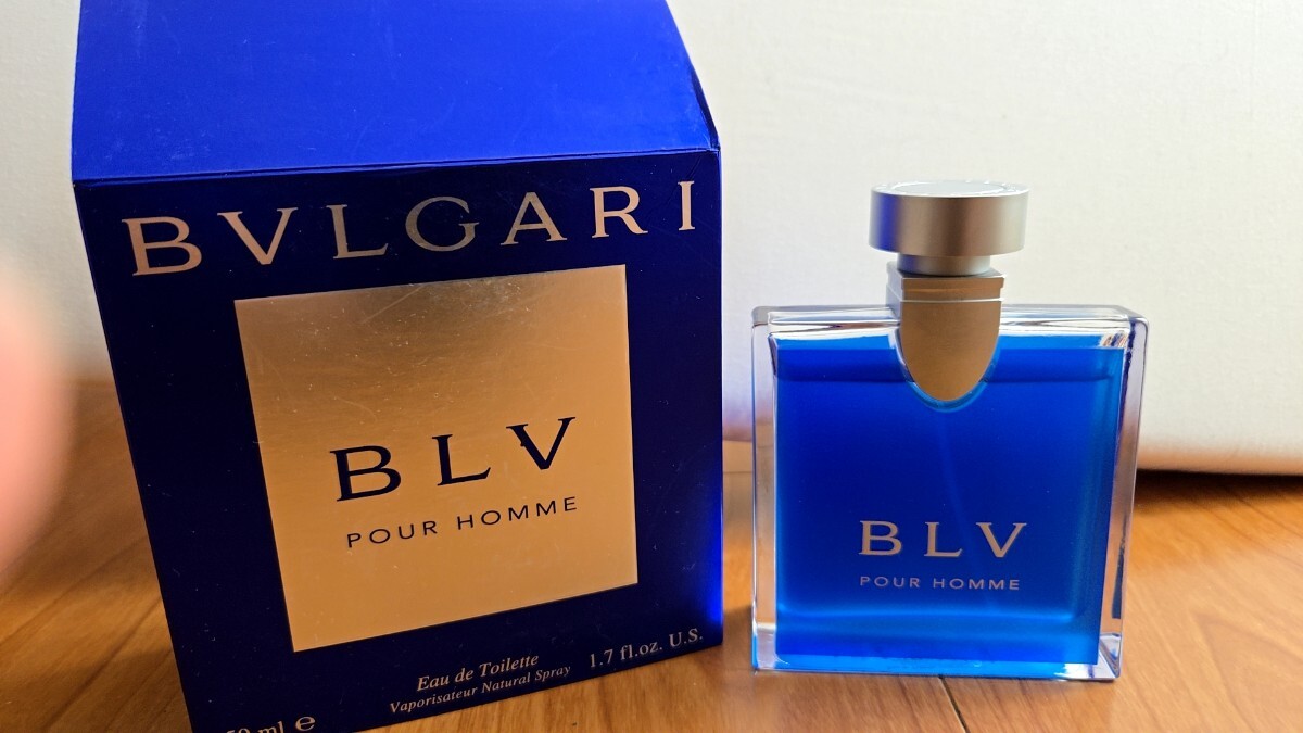 BVLGARI ブルガリ ブループールオム オードトワレ 50mL 香水