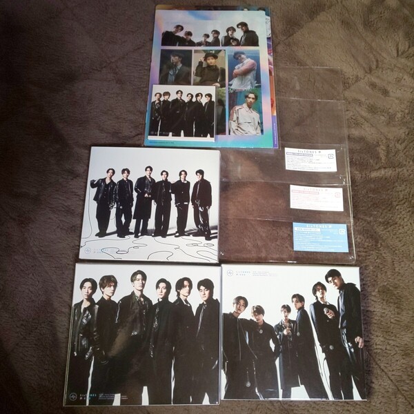 先着予約特典+3形態セット*初回盤A B通常盤 初回仕様 SixTONES 声:KOE CD DVD アルバム*吹き出し型メモパッド クリアシート クリアファイル