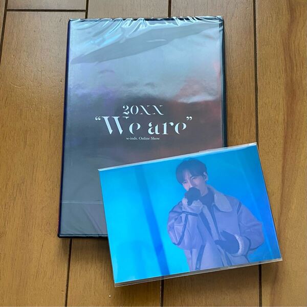 『新品』w-inds.★Online Show「20XX “We are”」★LIVE DVD+CD★ファンクラブ 橘慶太 千葉涼平 Nostalgia winderlust