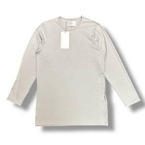 ●prasthana Aqua Rib Base Layer LTS アクアリブベースレイヤー長袖Tシャツ カットソー プラスターナ P-1802003 ライトグレージュ 0(S)