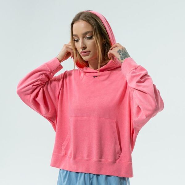 美品 NIKE ナイキ 22ss WMNS OVERSIZED JERSEY PULLOVER HOODIE DQ3339 ウィメンズ オーバーサイズド ジャージィ プルオーバーフーディ M