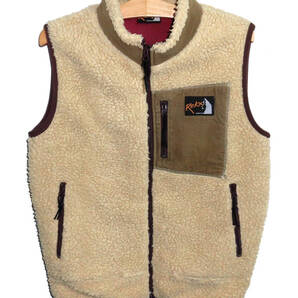 ROKX ロックス CLASSIC BERBER VEST クラシック バーバーベスト ボアフリース ベスト Mサイズ ベージュ