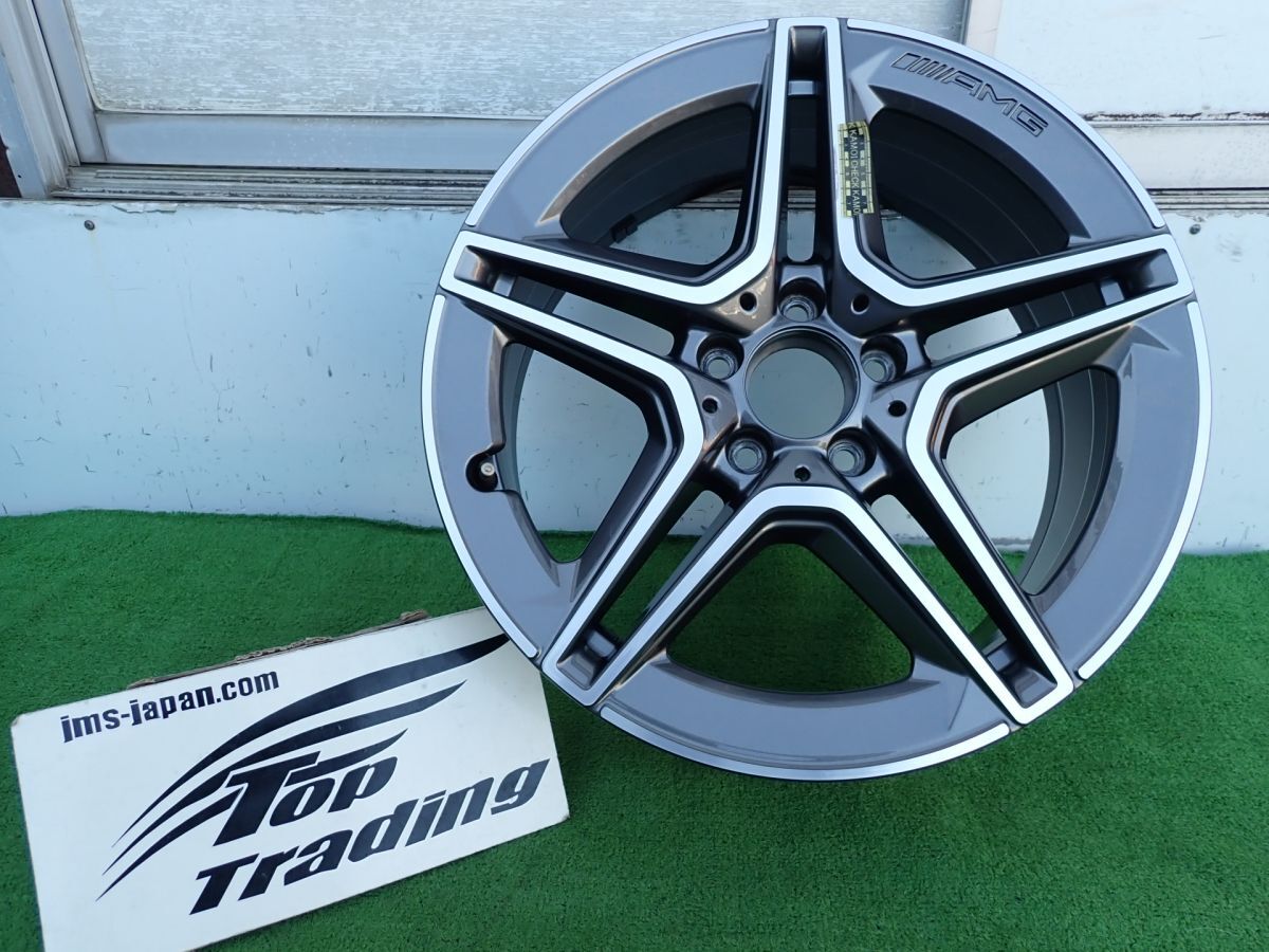 AMG 5ツインスポーク Cクラス(W205)後期純正 18×7.5J+44/8.5J+49
