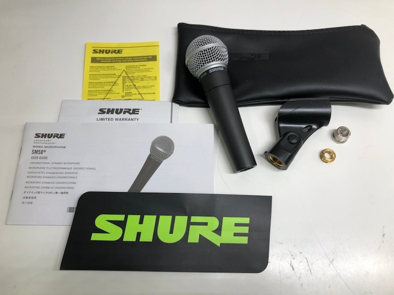 Yahoo!オークション -「shure sm58」(マイク) (レコーディング Yahoo!オークション -「shure sm58」(マイク) (レコーディング