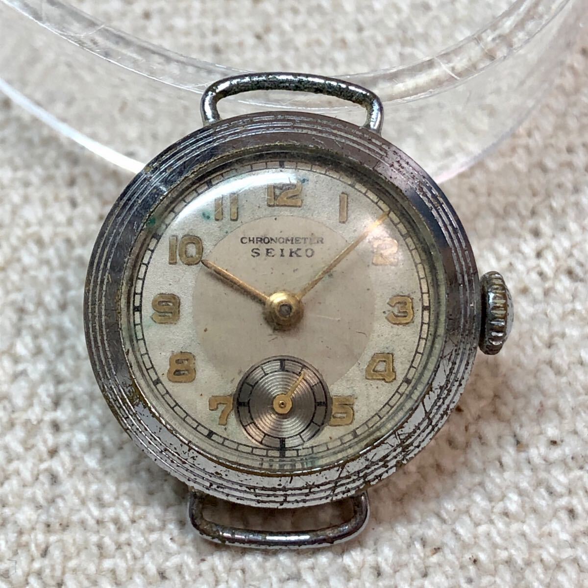 貴重 1920年代 精工舎 SEIKOSHA モリス型 MOERIS 9型 7石