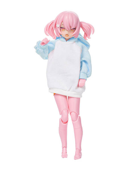 1/12スケールドール服 パーカー B メガミデバイス 蝸之殻 創彩少女庭園