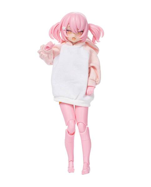 1/12スケールドール服 パーカー A メガミデバイス 蝸之殻 創彩少女庭園