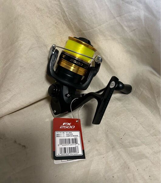 新品!シマノ製スピニング19FX2500糸付2.5号150mAR-Cスプール SHIMANO シマノ シマノ