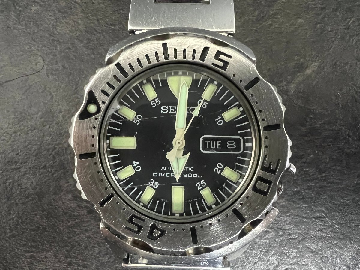 SEIKO SEIKO/セイコー ダイバー モンスター 7S26-0350 腕時計