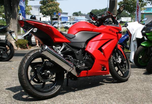 新品 Ninja250R('08~'12) LED フェンダーレス BK Ver.