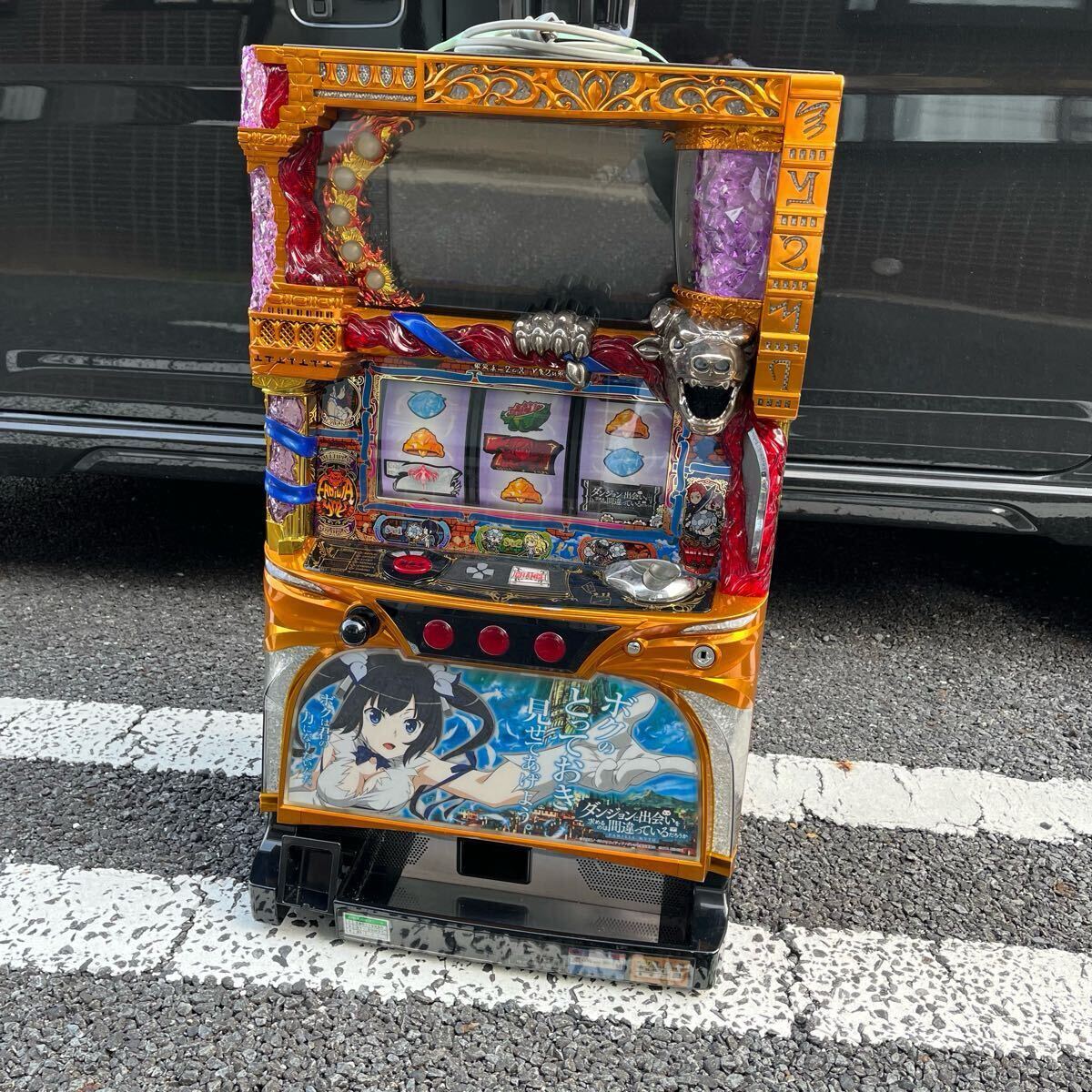 Yahoo!オークション -「ダンジョンに」(パチスロ実機) (パチンコ Yahoo!オークション -「ダンジョンに」(パチスロ実機) (パチンコ