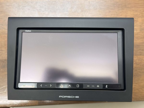★★Porsche ポルシェ 純正オーディオナビ クラリオン NAV 6PJ 642 0B BLUETOOTH 地デジフルセグ★★
