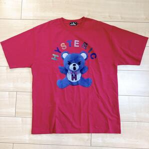 HYSTERIC GLAMOUR ヒステリックグラマー ビッグロゴ 半袖Tシャツ ヒスベア オーバーシルエット ビッグサイズ コットン メンズ