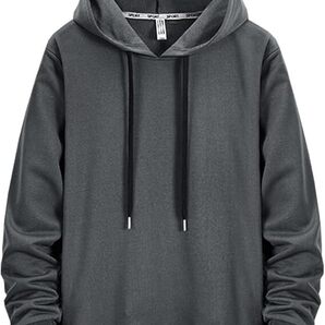 パーカー メンズ プルオーバー メンズ 無地 フード付き 秋服 ゆったり XL
