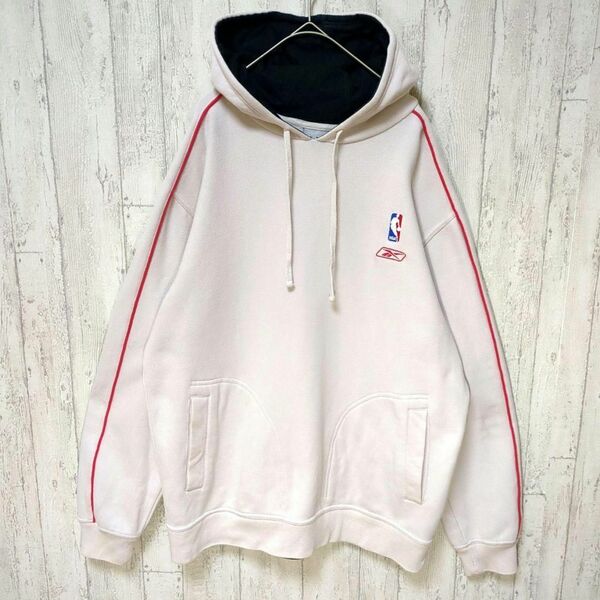Reebok リーボック NBAパーカー ワンポイントロゴ プルオーバー #h1135