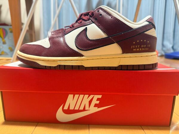 送料無料 中古美品 Nike Women's Dunk Low SE Just Do It Team Red ナイキ ウィメンズダンクロー SE 27cm 国内正規品