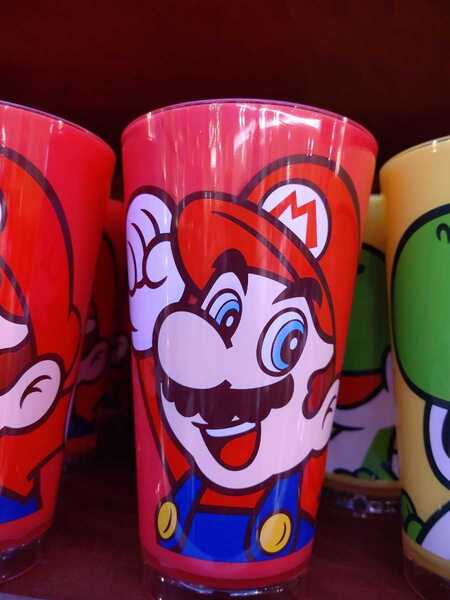 USJ SUPER NINTENDO WORLD マリオ スーパー ニンテンドー ワールド マリオ プラコップ アクリルコップ