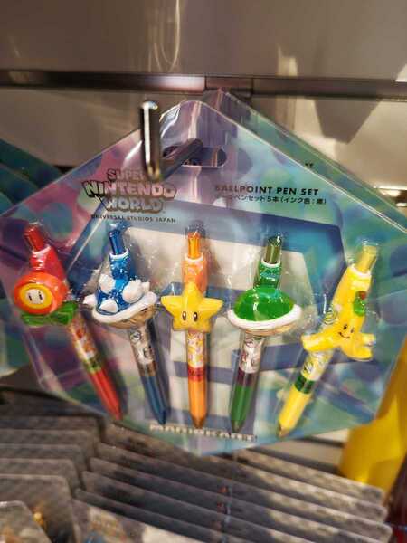 USJ SUPER NINTENDO WORLD マリオ スーパー ニンテンドー ワールド マリオカート ボールペンセット