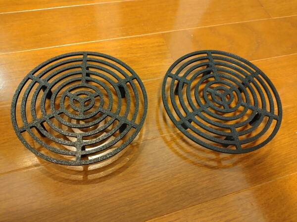 エーハイム2213用 ろ材固定盤 3Dプリンタ製代用品 2個 黒色梨地