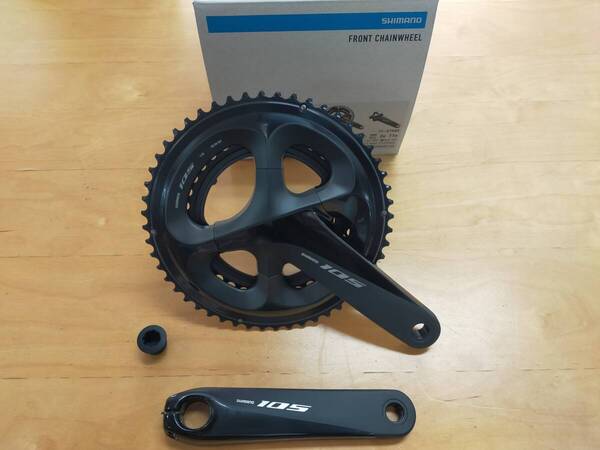 新品未使用 FC-R7000 160mm 52-36T ブラック 2×11S シマノ SHIMANO 105
