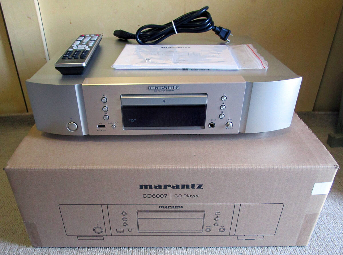 Yahoo!オークション -「marantz cdプレーヤー cd6007」の落札 Yahoo!オークション -「marantz cdプレーヤー cd6007」の落札