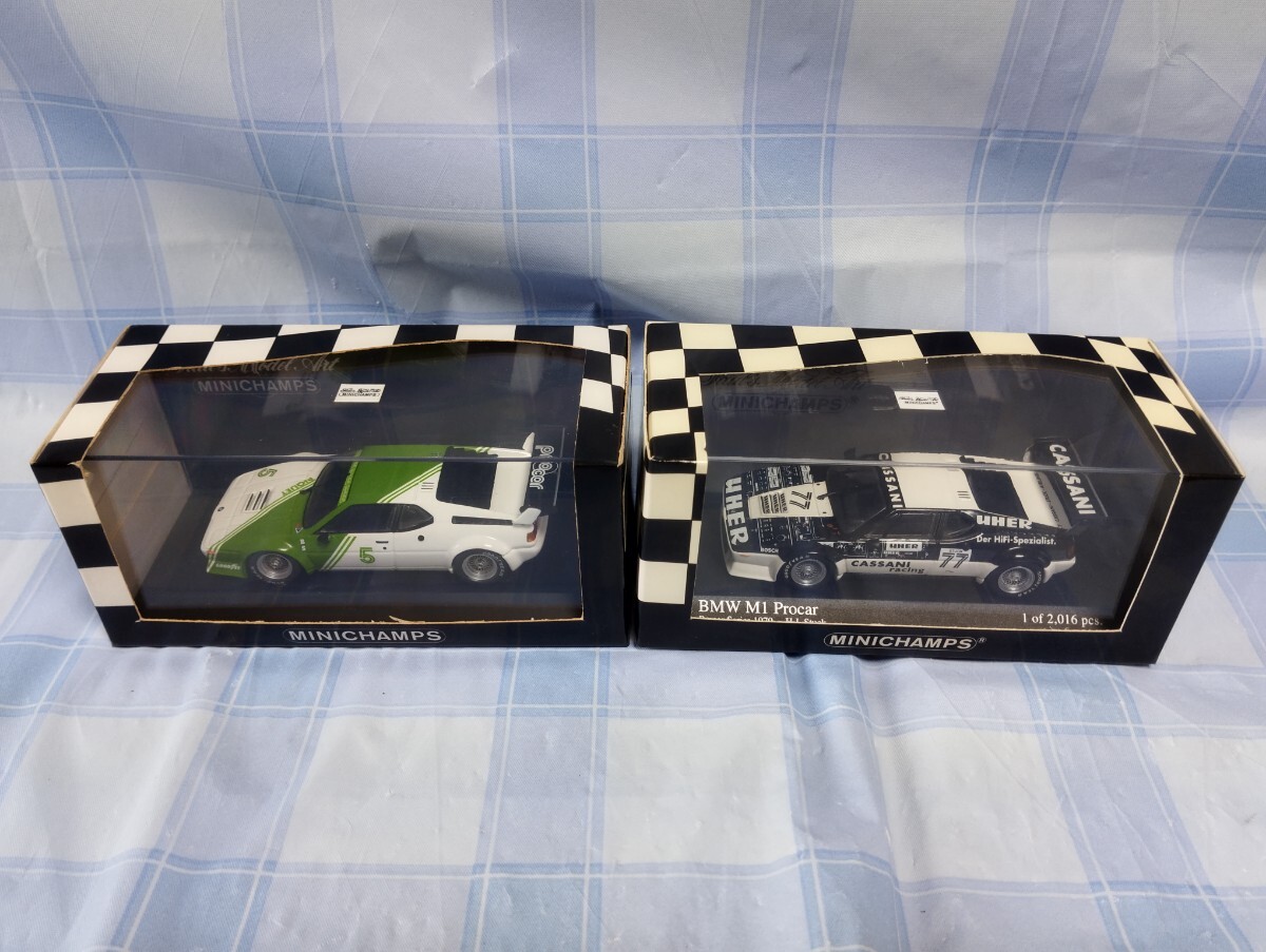 ミニチャンプス 1/43 BMW M1 25thアニバーサリーセット PMA ミニチャンプス 1/43 BMW M1 25thアニバーサリーセット PMA