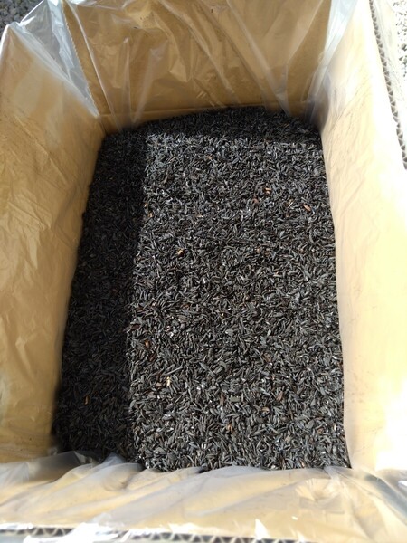 もみ殻くん炭 籾殻くん炭 籾殻燻炭 くんたん 100サイズ 3.5kg ②