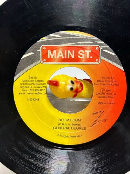 Boom Boom / General Degree レゲエレコード