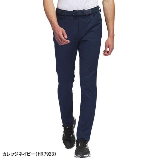 アディダス ゴルフ ストレッチ 5ポケット メンズ EEW58 ゴルフウェア ボトムス HR7923 新品 未使用 送料無料 ウエスト85 ネイビー
