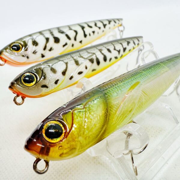 送料無料・美品『ダイワ TD スラッシュウォーカー ゼロ 1090F 1100F 3個セット』DAIWA T.D. SLASH WALKER ZERO 85mm 98mm