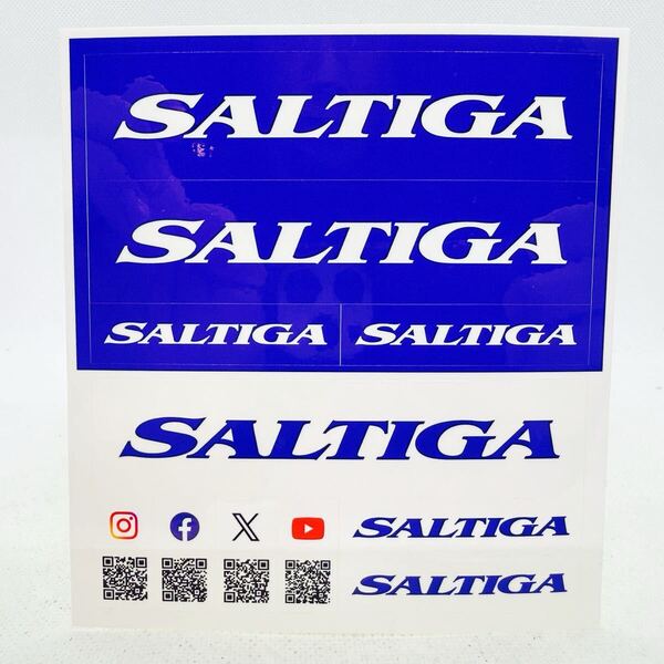 送料無料・新品『ダイワ ソルティガ ロゴステッカー 120mm×110mm』DAIWA SALTIGA シール ステッカー