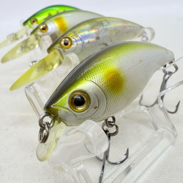 送料無料『スミス ディプシードゥ 4個セット SR-1.0m 1 1-1.8m 2-2.5m』SMITH DepthyDo クランクベイト クランク
