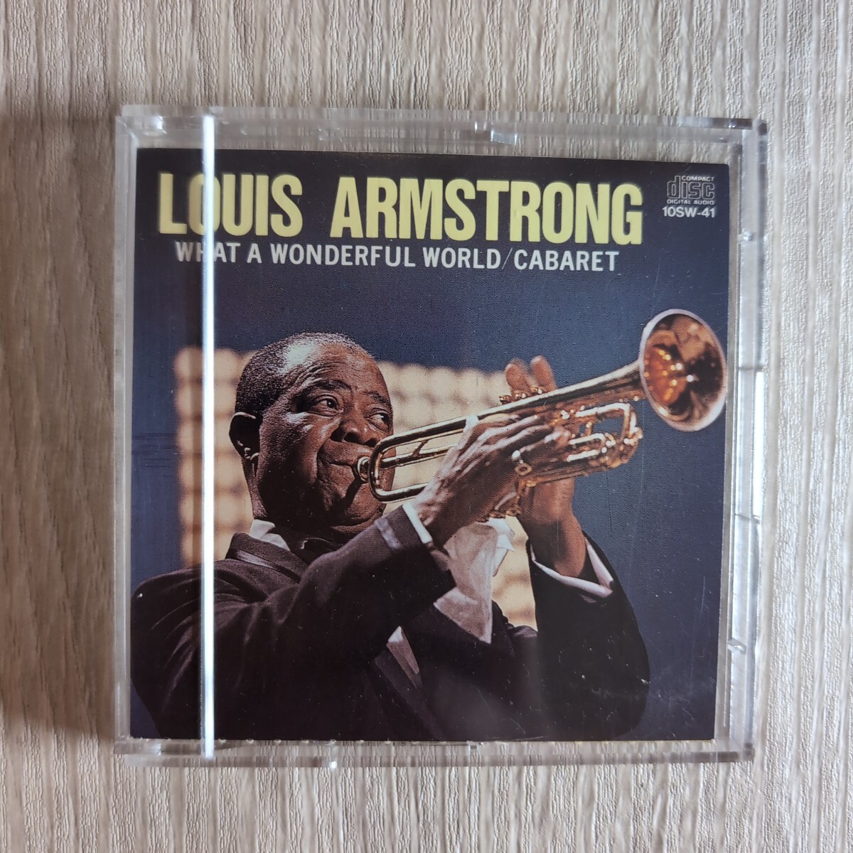 Louis Armstrong WHAT A WONDERFUL WORLD cd | eBay