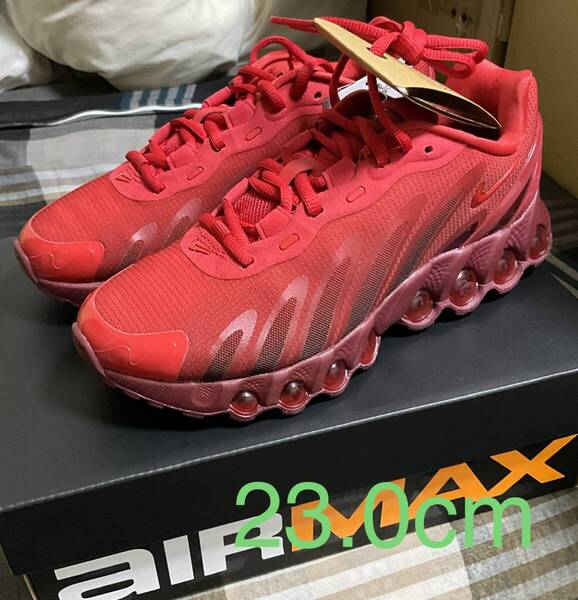 ★新品未使用★ナイキ エア マックス Dn8★NIKE AIR MAX★ユニバーシティレッド/タフレッド/チームレッド/ユニバーシティレッド★23.0cm