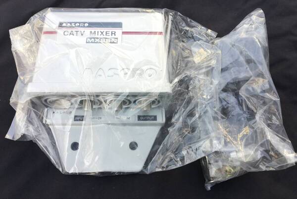 MASPRO CATV MIXER MX2SN マスプロアンテナ 28.30 CATV ミキサー 共同受信用混合器 未使用品