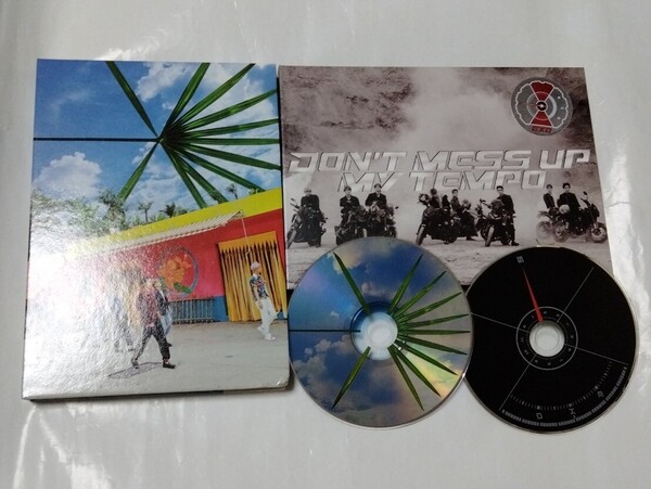 送料込み EXO CD 2個セット 4集 ☆KO KO BOP☆ 9曲 Korean韓国語 ver & 5集 ☆TEMPO☆ 11曲 韓国盤 フォトブック難 K-POP